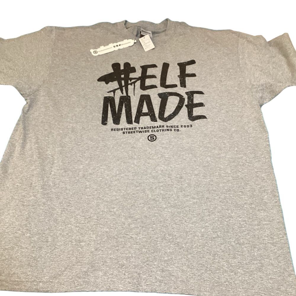 NWT Streetwise registered trademark‎ 2xl gray tee shirt - #887